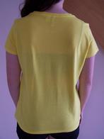 Tee-shirt, Comme neuf, Jaune, Manches courtes, Taille 38/40 (M)
