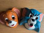 Vintage Tom & Jerry maskers – originele set (MP.82), Antiek en Kunst, Curiosa en Brocante, Ophalen