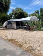 Tente AirSeconds 4.2 + Auvent + Placard + Cuisine + Pompe +, Caravanes & Camping, Tentes, Comme neuf, Jusqu'à 4