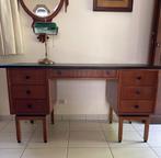 Bureau teck MDK vintage, Utilisé, Bureau