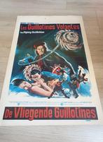 Filmaffiche de vliegende guillotines 1975, Collections, Enlèvement ou Envoi