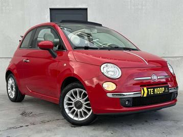 Fiat 500 Cabrio *Leder *PDC* Multi Stuur (bj 2012) beschikbaar voor biedingen