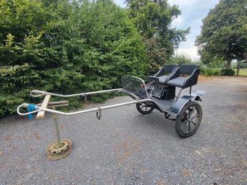Chariot simple, Comme neuf, Sulky, Cheval ou Poney