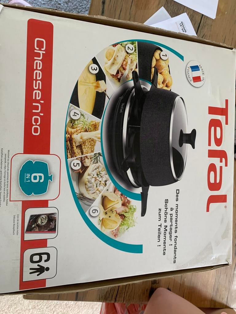 Nieuw in doos Tefal Cheese'N'Co, Elektronische apparatuur, Gourmetstellen, Nieuw, Ophalen of Verzenden
