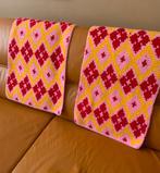 Descentes de lit réalisées à la main au crochet, Enlèvement ou Envoi, Comme neuf, Crochet, Laine ou Fils