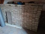 betonklinkers 10x10cm te koop 17m2, Tuin en Terras, Tegels en Klinkers, Ophalen, Gebruikt, Klinkers, 10 m² of meer