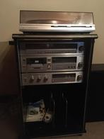 Stereoketen Philips jaren 80, TV, Hi-fi & Vidéo, Chaîne Hi-fi, Philips, Enlèvement, Deck cassettes ou Lecteur-enregistreur de cassettes