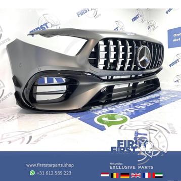 W177 A KLASSE 2021 A45 A45S AERO AMG VOORBUMPER MAT GRIJS MA beschikbaar voor biedingen