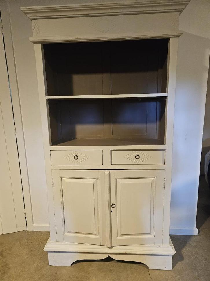 Oud grenen kastje Antiek, Huis en Inrichting, Kasten | Kleerkasten, Zo goed als nieuw, 150 tot 200 cm, 50 tot 100 cm, 25 tot 50 cm