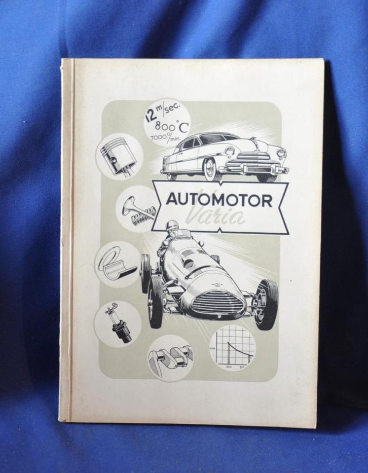 livre technique en néerlandais automotor varia, Collections, Marques automobiles, Motos & Formules 1, Utilisé, Voitures, Enlèvement ou Envoi