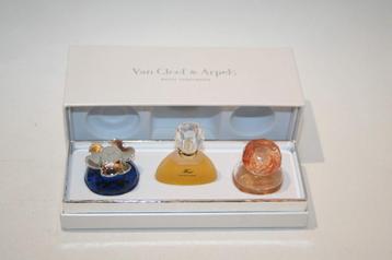 Set de 3 miniatures Van Cleef & Arpels, neuf, embal. d'origi