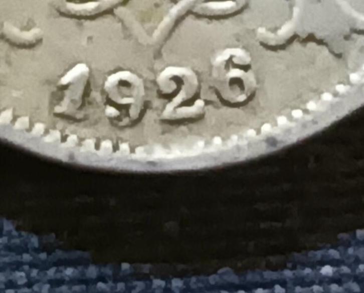 Misslag: 5 cent 1926 FR ('6' hoger geslagen) - Albert I, Postzegels en Munten, Munten | België, Losse munt, Verzenden