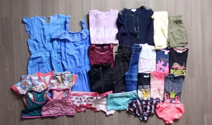 pakket meisjeskleding maat 152, Kinderen en Baby's, Kinderkleding | Maat 152, Zo goed als nieuw, Meisje, Overige typen, Ophalen of Verzenden