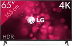 LG smart 4K Ultra HD Led WiFi TV 65 inch/165cm, 100 cm of meer, LG, Smart TV, Gebruikt