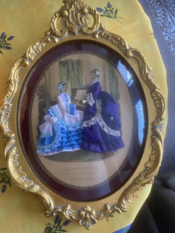 luxe kader mode ilustree 1880 Anaïs Toudouze, Antiek en Kunst, Curiosa en Brocante, Ophalen