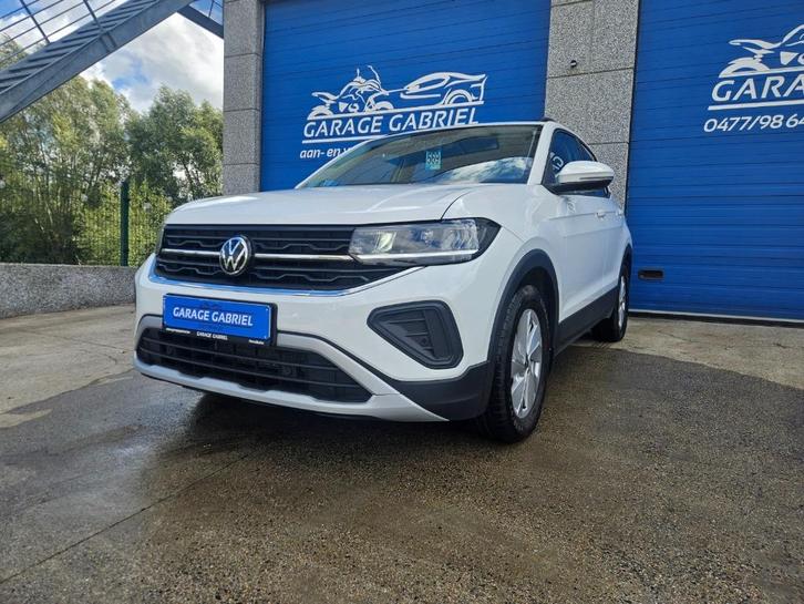 Volkswage T-cross 1.0 Bj 2024 25000km, Auto's, Volkswagen, Bedrijf, Te koop, T-Cross, ABS, Adaptieve lichten, Adaptive Cruise Control