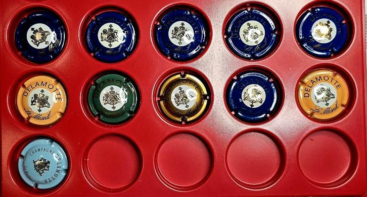 Champagnecapsules Delamotte, Verzamelen, Complete verzamelingen en Collecties, Ophalen of Verzenden