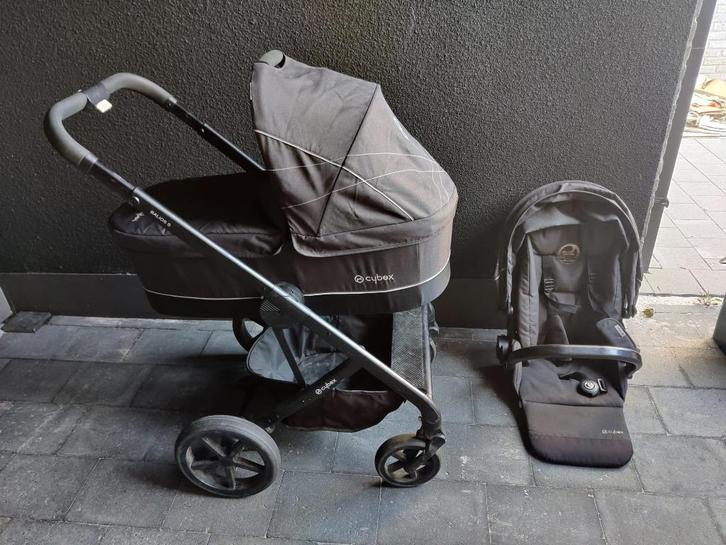 Cybex Balios S, Kinderen en Baby's, Kinderwagens en Combinaties, Gebruikt, Kinderwagen, Overige merken, Luchtbanden, Met reiswieg