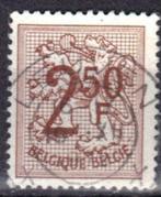 Belgie 1970 - Yvert/OBP 1544 - Cijfer op heraldieke lee (ST), Postzegels en Munten, Verzenden, Gestempeld, Gestempeld