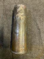 Rare douille gravure Chinoise 14-18, Enlèvement ou Envoi