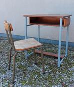 Vintage  stoel en bureau tubax/ vandermeeren, Ophalen, Zo goed als nieuw, Bureau