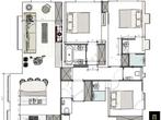 Appartement te koop in Knokke-Heist, 3 slpks, 125 m², Appartement, 3 kamers