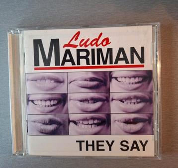 Cd. Ludo Mariman. They say. beschikbaar voor biedingen