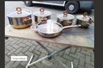 EDELSTAHL  ROZENBERG/SOLINGEN  KOOKPOTTEN, Huis en Inrichting, Kookpan of Snelkookpan, Inox, Ophalen of Verzenden, Zo goed als nieuw