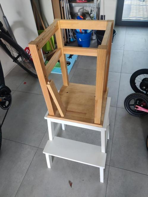 Montessori leertoren ikea, Kinderen en Baby's, Kinderstoelen, Zo goed als nieuw, Ophalen