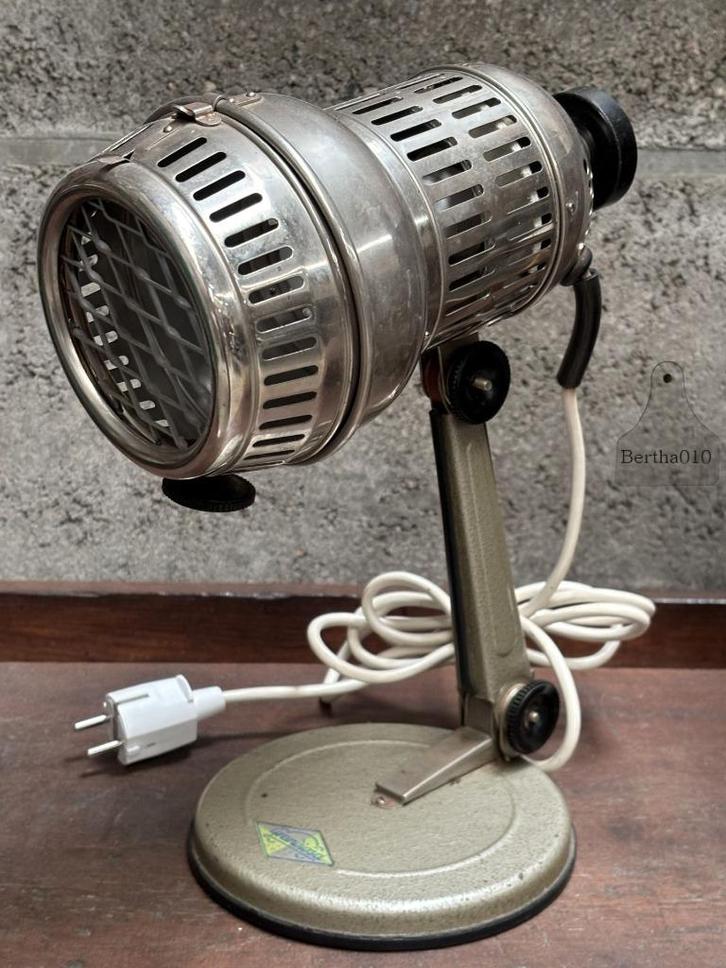 Vintage lamp Johannes Richter jaren 60-70, Huis en Inrichting, Lampen | Tafellampen, Zo goed als nieuw, Minder dan 50 cm, Ophalen of Verzenden