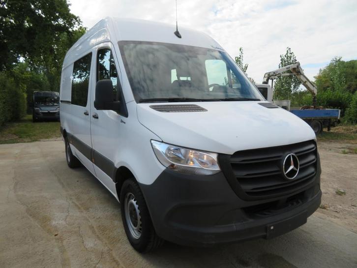 Mercedes-Benz Sprinter 314cdi - dubbel cabine - A2H2 - 2021, Auto's, Bestelwagens en Lichte vracht, Bedrijf, Te koop, ABS, Airbags