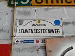 Machelen/Diegem : panneau de rue Leuvensesteenweg (Nissan), Collections, Enlèvement ou Envoi, Comme neuf
