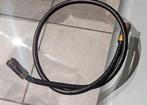 Petit câble coaxial noir - comme neuf., Computers en Software, Pc- en Netwerkkabels, Ophalen of Verzenden, Zo goed als nieuw