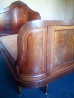 Antieke slaapkamer , kast, spiegelcommode, bed, Antiek en Kunst, Ophalen of Verzenden