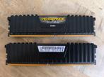 2x8GB RAM DDR4 2400MHz - Vengeance LPX, Computers en Software, RAM geheugen, Ophalen, DDR4, Zo goed als nieuw, Desktop