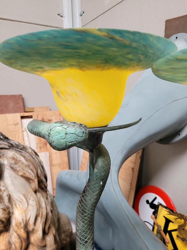 Edgar Brandt design Lamp / Art de France, Huis en Inrichting, Lampen | Overige, Ophalen