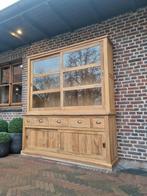 Teak buffetkast/vitrinekast GRATIS LEVERING, Huis en Inrichting, Ophalen of Verzenden, Zo goed als nieuw