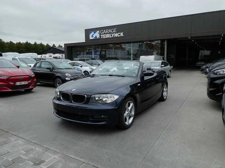 BMW 1 Serie 118d Cabrio 2.0D 136pk AUTOMAAT Leder '09 158000, Auto's, BMW, Bedrijf, Te koop, 1 Reeks, ABS, Airconditioning, Alarm