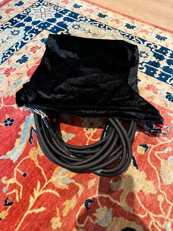 Castlerock audioquest 8 ft bi-wire with noise blockers, Enlèvement, Comme neuf