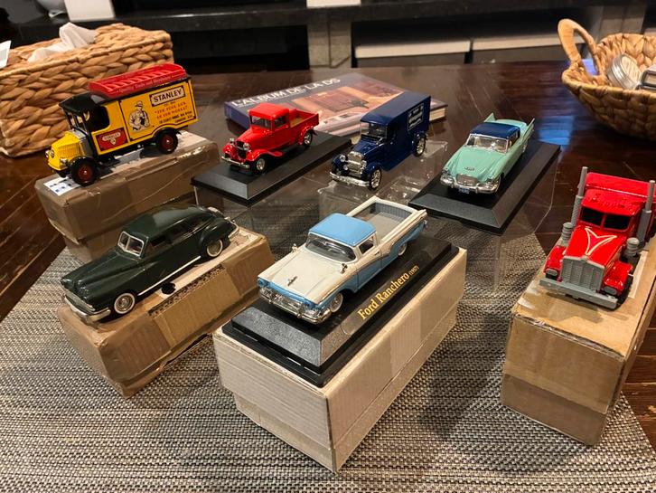 collection voitures américaines + camions américains, Hobby & Loisirs créatifs, Voitures miniatures | 1:43, Utilisé, Voiture, Solido