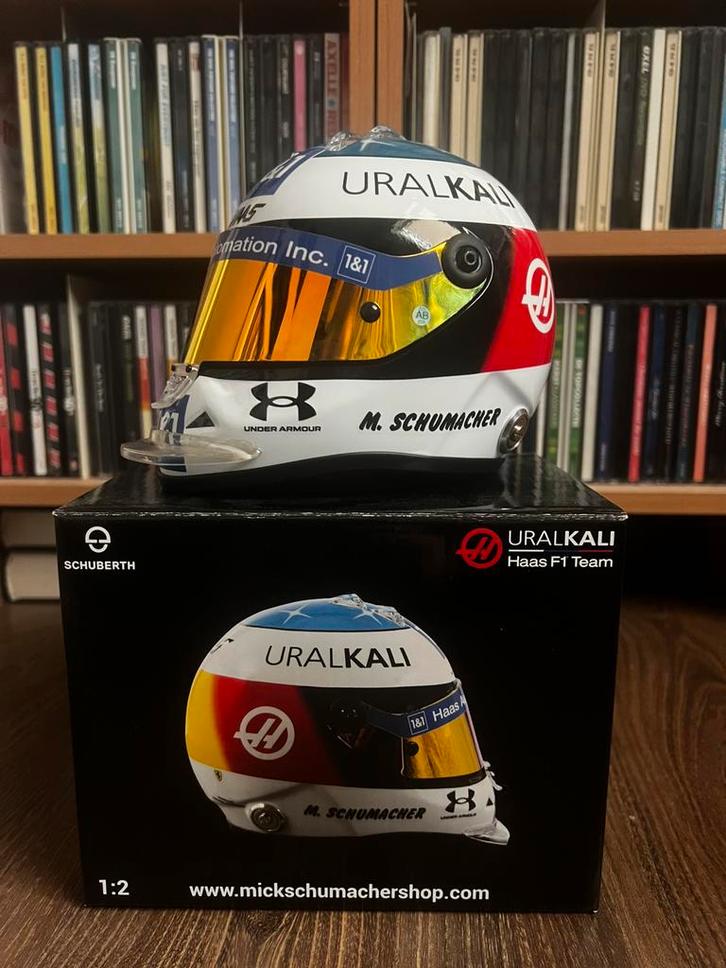 Mick Schumacher Spa 2021 1/2 MET UPGRADES, Verzamelen, Automerken, Motoren en Formule 1, Nieuw, Formule 1, Ophalen of Verzenden