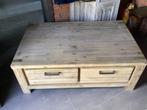 Salon tafel masief hout, Huis en Inrichting, Tafels | Salontafels, Ophalen, Zo goed als nieuw