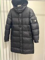 Lang donsjack, Kleding | Dames, Jassen | Winter, Zwart, Moncler, Maat 46/48 (XL) of groter, Nieuw