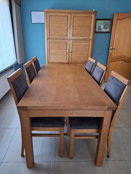 eetkamer, Huis en Inrichting, Complete eetkamers, Gebruikt, 6 tot 8 stoelen, Ophalen