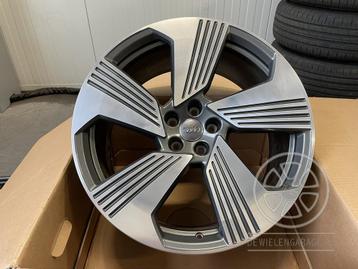 21 inch Audi E-Tron Velgen Origineel DEMO (evt Winterbanden) beschikbaar voor biedingen