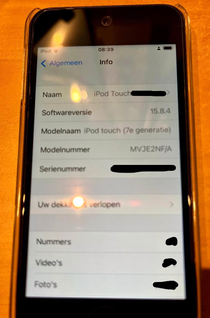 iPod Touch 7e gen 256 Gb antrac als nieuw, Audio, Tv en Foto, Mp3-spelers | Apple iPod, Zo goed als nieuw, Touch, 40 GB en meer