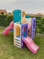 Klimhuisje met glijbanen Little Tikes GERESERVEERD, Kinderen en Baby's, Speelgoed | Buiten | Speelhuisjes, Ophalen, Gebruikt, Kunststof