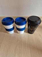 3 bekers voor warme dranken, Ophalen of Verzenden, Zo goed als nieuw