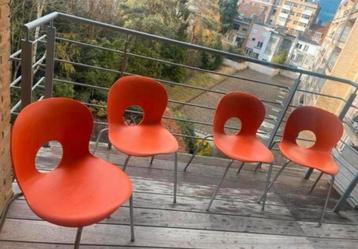 4 vintage Olivia stoelen - Design Raul Barbieri beschikbaar voor biedingen