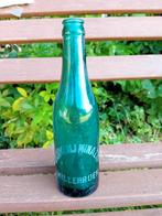Oude vintage bierfles brouwerij Minazio Willebroek, Verzamelen, Ophalen of Verzenden, Gebruikt
